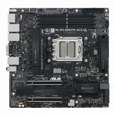 Tarjeta Madre Asus Pro Ws B850m-ace Se Socket Am5, 4 Ddr5-sdram